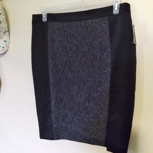 Two Tone Pencil Skirt